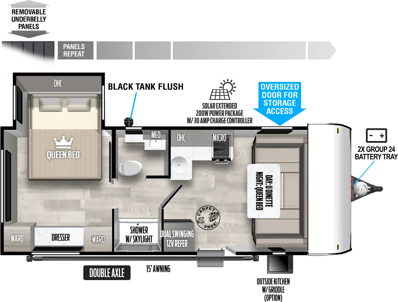 Salem Fsx Northwest 189RSK Floorplan